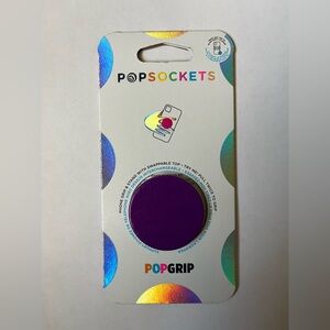 PopSocket PopGrip Purple Phone Grip Royal Floral Embossed